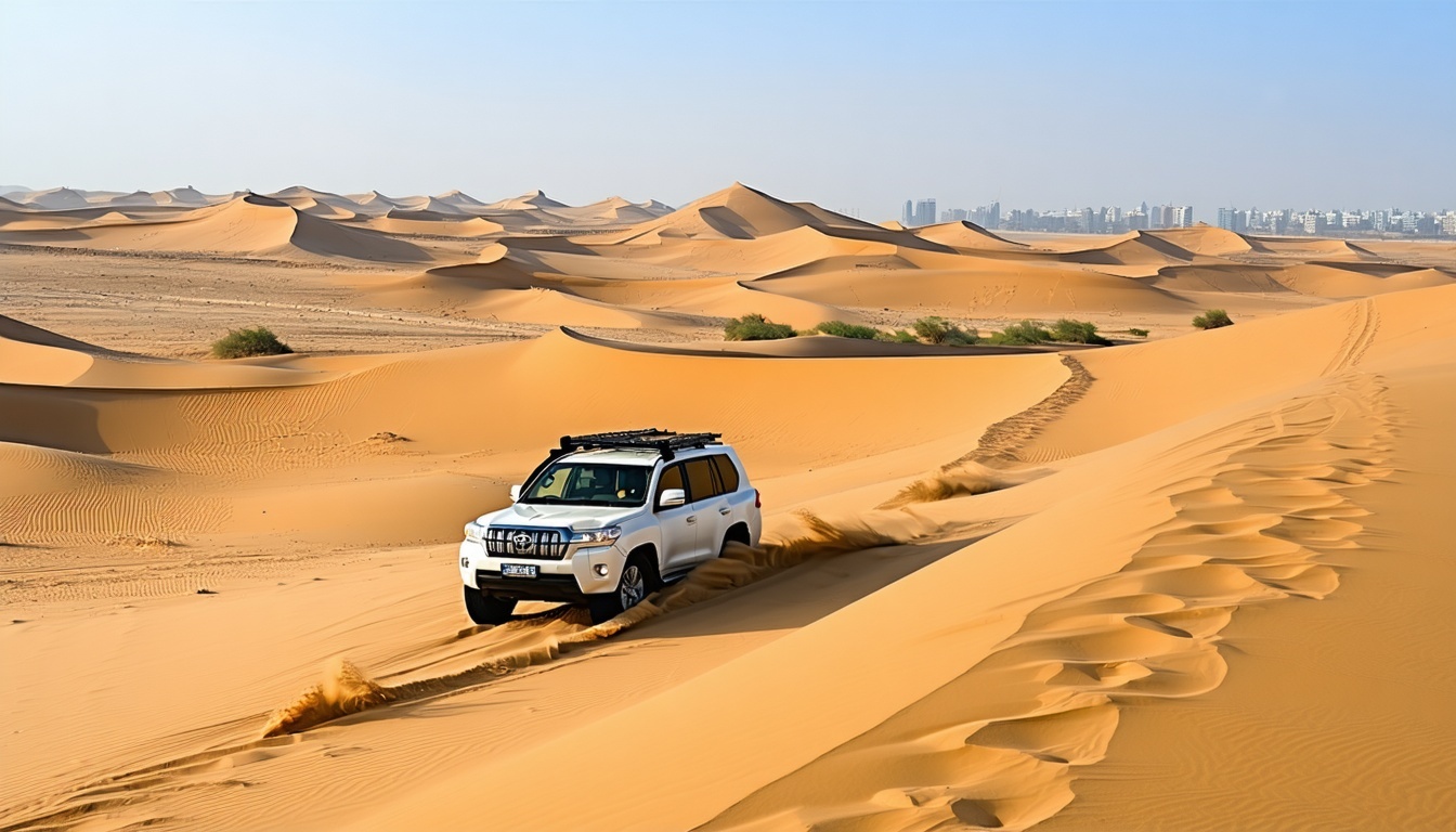 Adventurous desert safari experience in Dubai